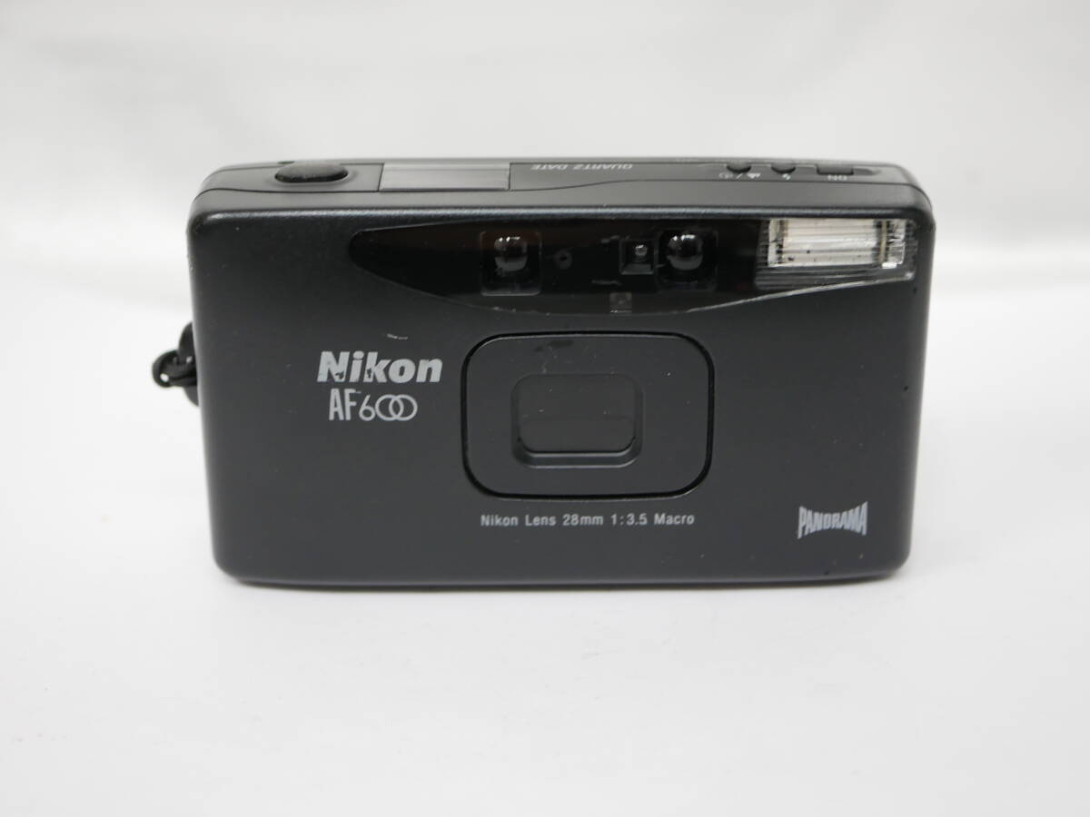 #3774 NIKON AF600 28mm F3.5 macro ニコン コンパクトフィルムカメラ
