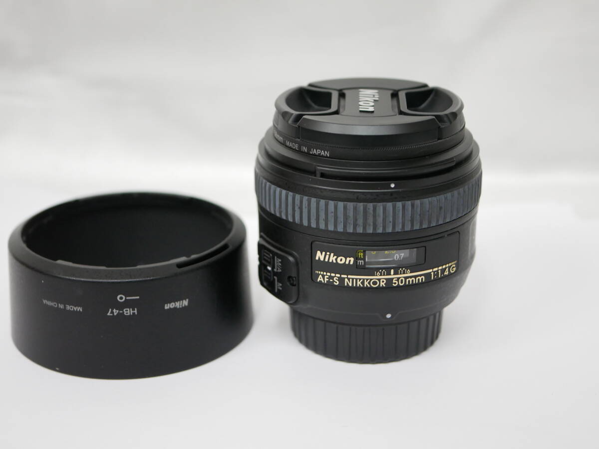 #3943 NIKON AF-S 50mm F1.4 G nikkor AFレンズ