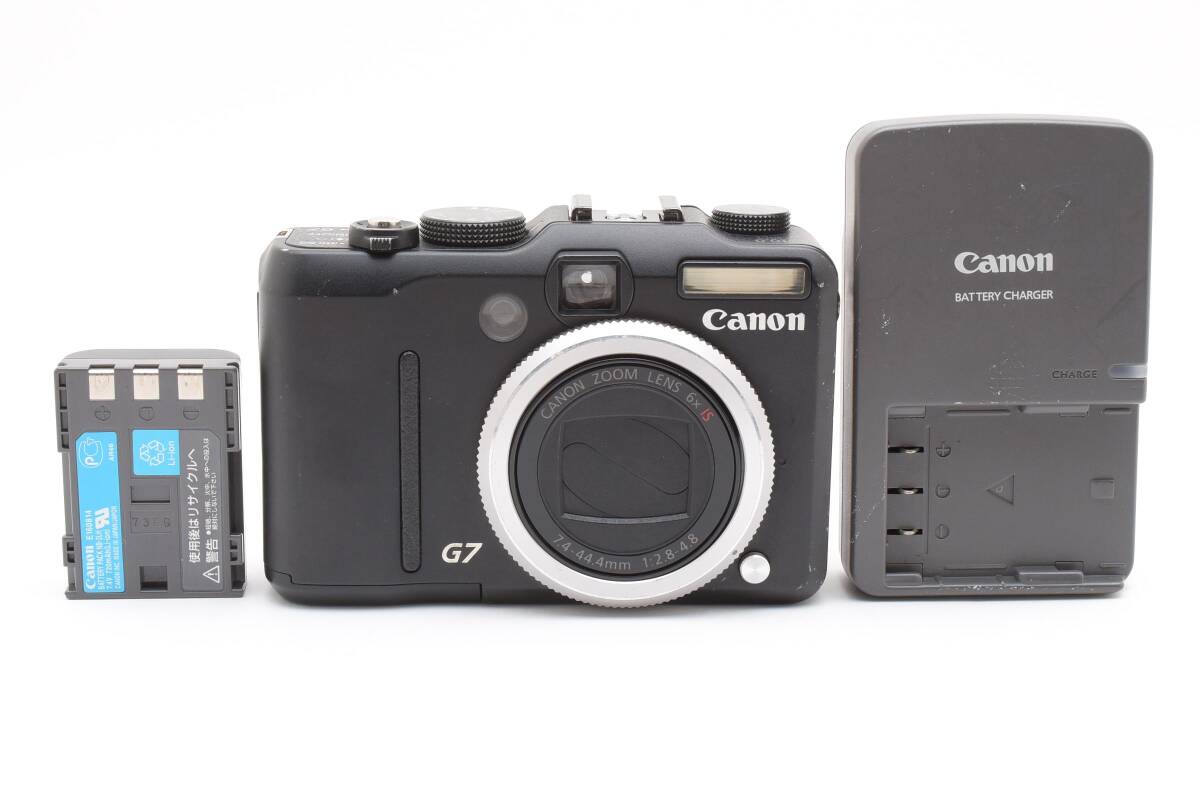 【極美品】Canon PowerShot G7 コンパクトデジタルカメラ【動作確認済】#3002481