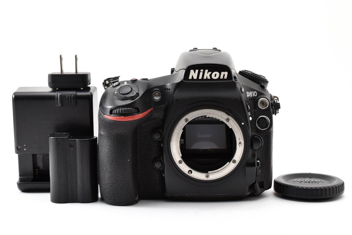 【良品】Nikon D810 ボディ ブラック デジタル一眼レフカメラ ニコン【動作確認済】#3006429