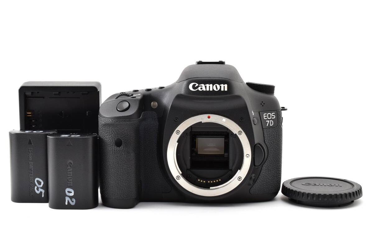 【特上美品】CANON キヤノン EOS 7D デジタル一眼カメラ ★シャッター回数3,048回★【動作確認済】#3006437