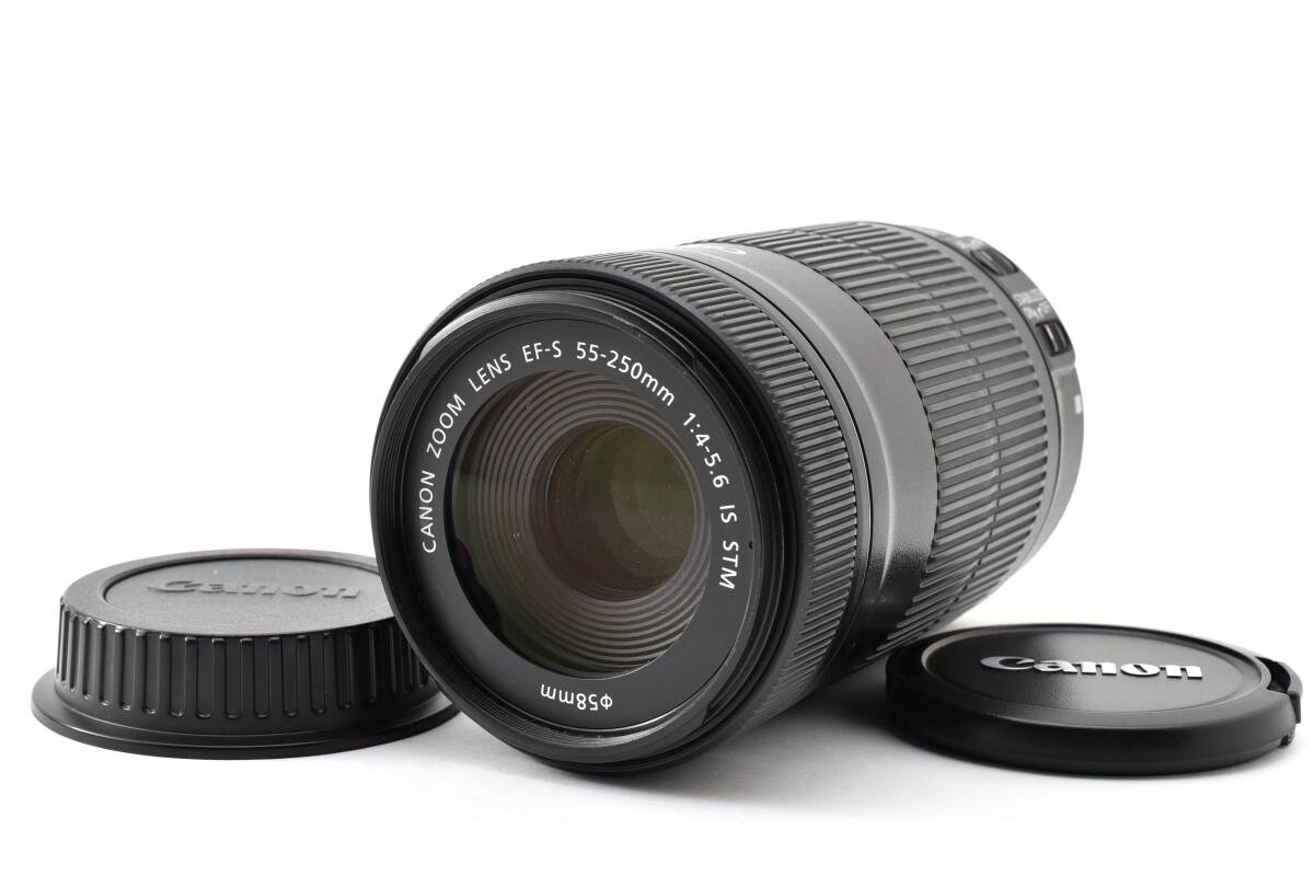 【極美品】Canon キャノン EF-S 55-250mm F4-5.6 IS STM 【動作確認済】#3006441