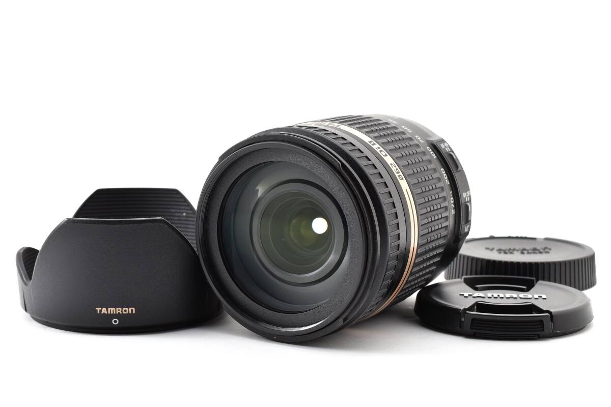 【特上美品】TAMRON 18-270mm F3.5-6.3 DiII VC PZD CANON EF【動作確認済】#3006461