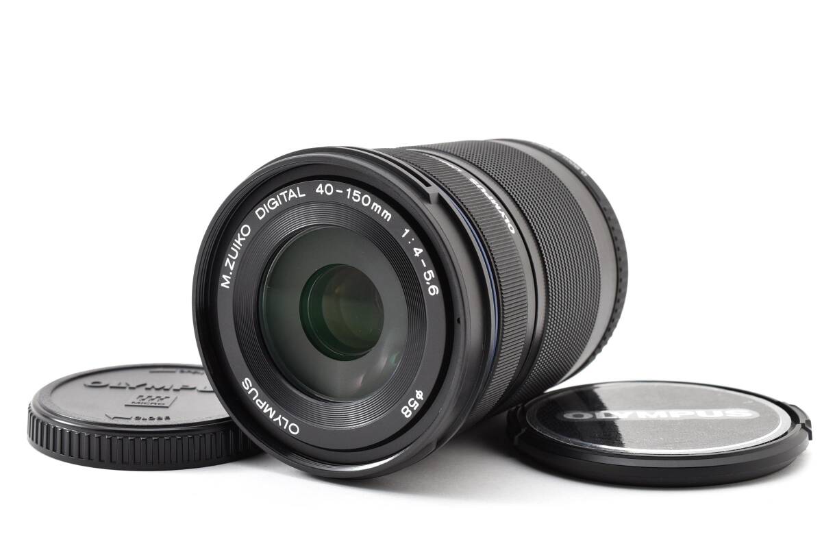 【特上美品】オリンパス OLYMPUS M.ZUIKO DIGITAL ED 40-150mm F4.0-5.6R ブラック【動作確認済】#3006463