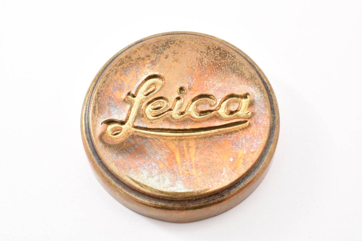 【希少・特上美品】真鍮製 LEITZ ライツ Leica ライカ metal lens cap メタルレンズキャップ 35.6mm【動作確認済】#3022333
