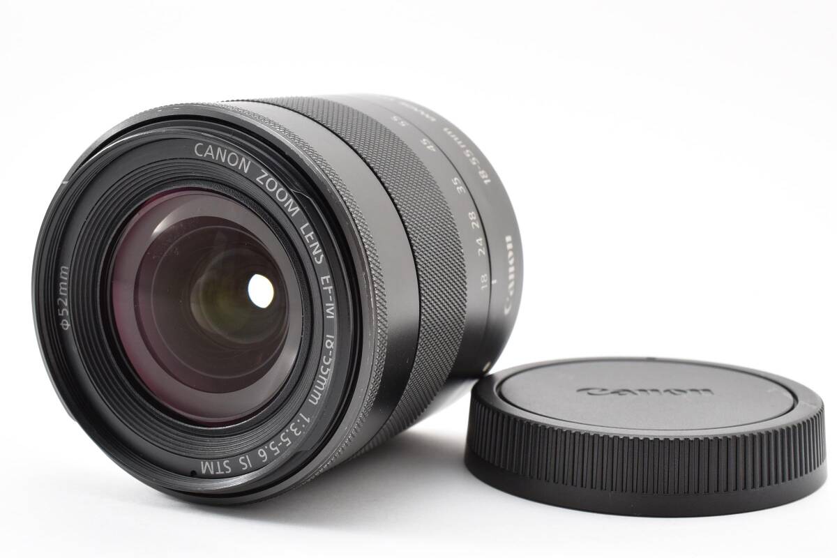 【特上美品】CANON EF-M 18-55mm F3.5-5.6 IS STM【動作確認済】#3022343
