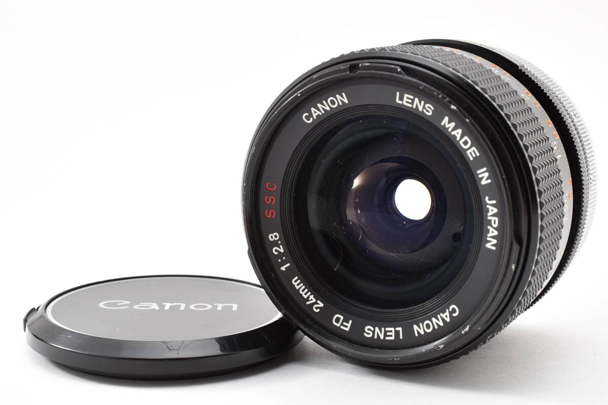 【極美品】キャノン Canon FD 24mm F/2.8 s.s.c.【動作確認済】#3022350