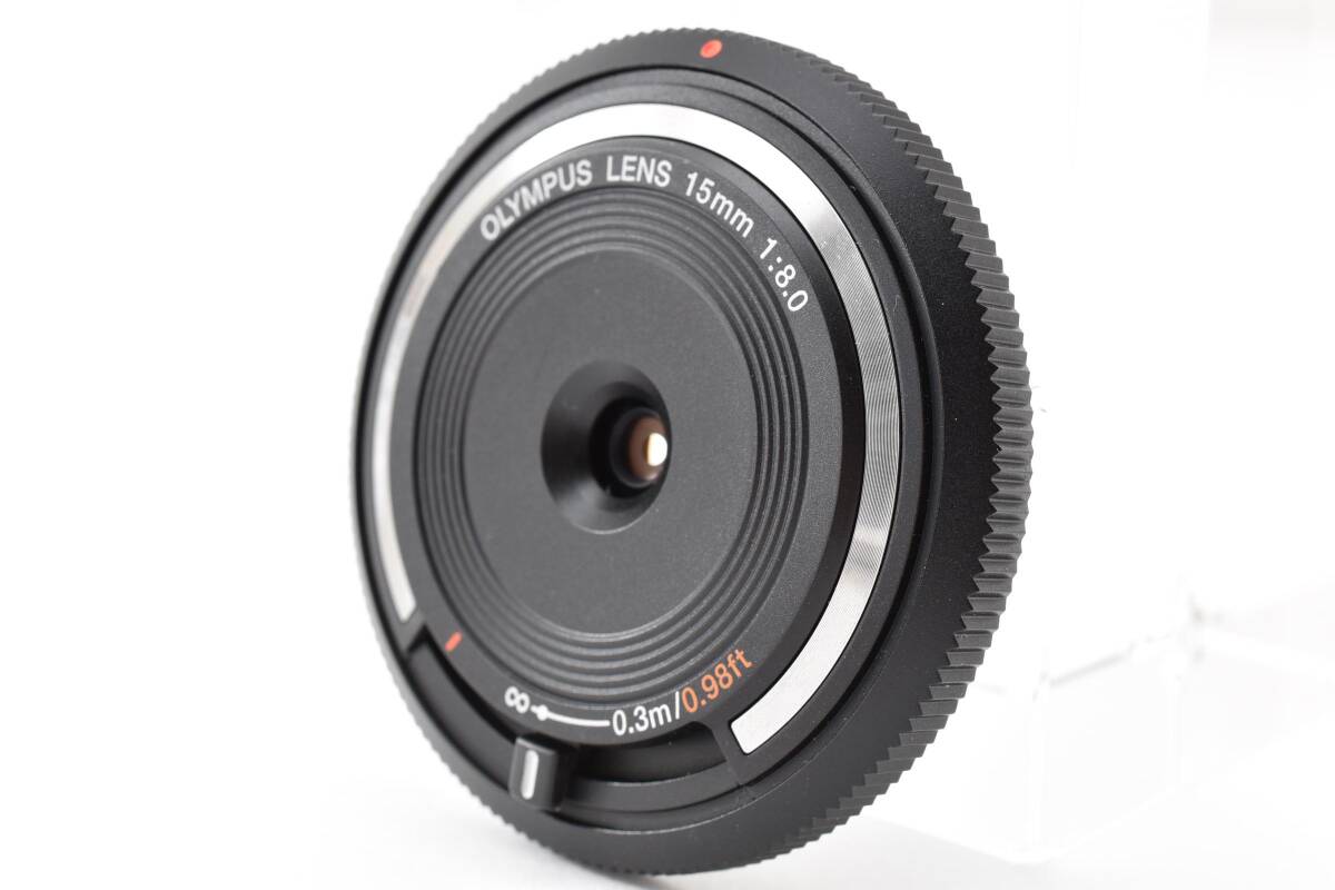 【特上美品】オリンパス OLYMPUS 15mm F8.0 Body Cap Lens ボディキャップレンズ マイクロフォーサーズ用【動作確認済】#3022361