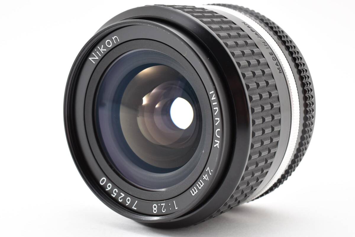 【特上美品】Nikon Ai-S NIKKOR 24mm F2.8　24/1:2.8　ニコン　AISニッコール【動作確認済】#3022362