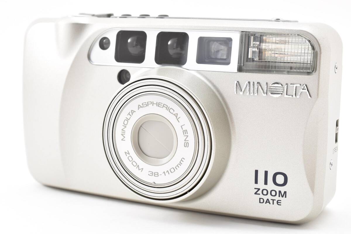 【特上美品】MINOLTA 110 ZOOM DATE 38-110mm コンパクトフィルムカメラ ミノルタ【動作確認済】#3022366