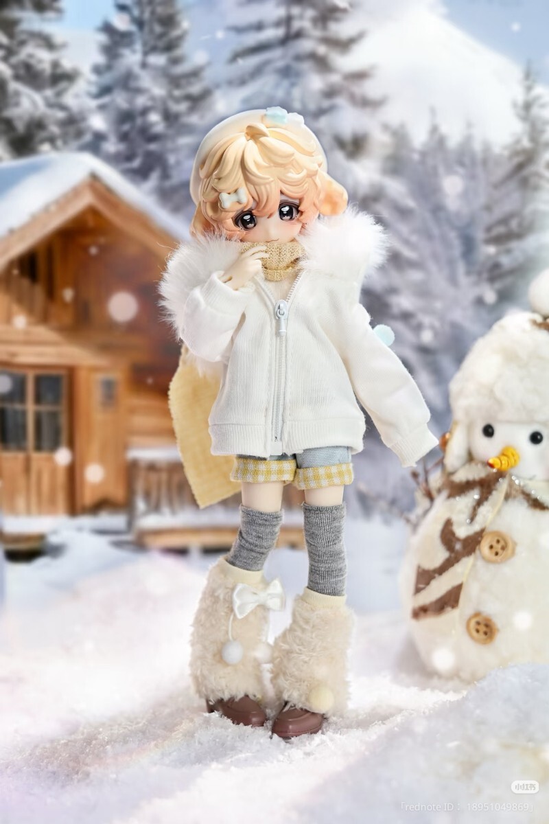 BOXED FURRY 箱入りファーリー MiraiDolls　1/8ドール ブラインドドール 　冬日