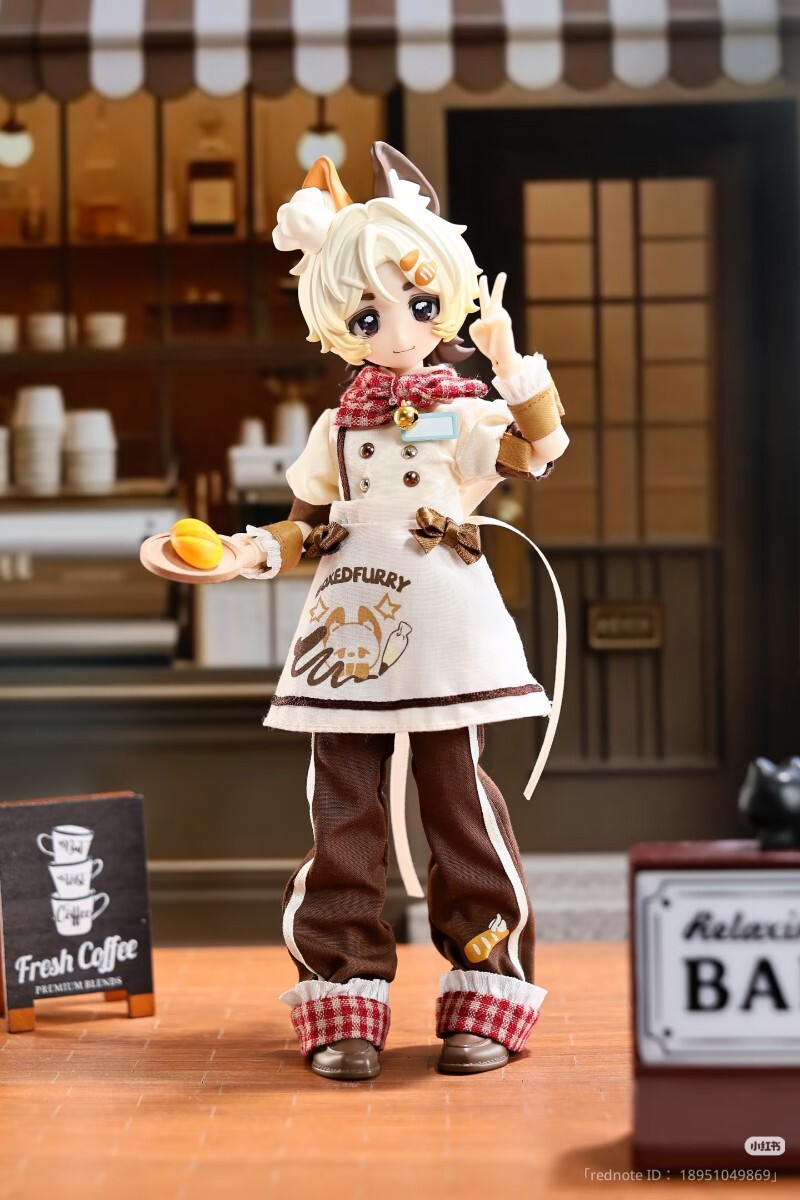 BOXED FURRY 箱入りファーリー MiraiDolls　1/8ドール ブラインドドール リトルシェフ