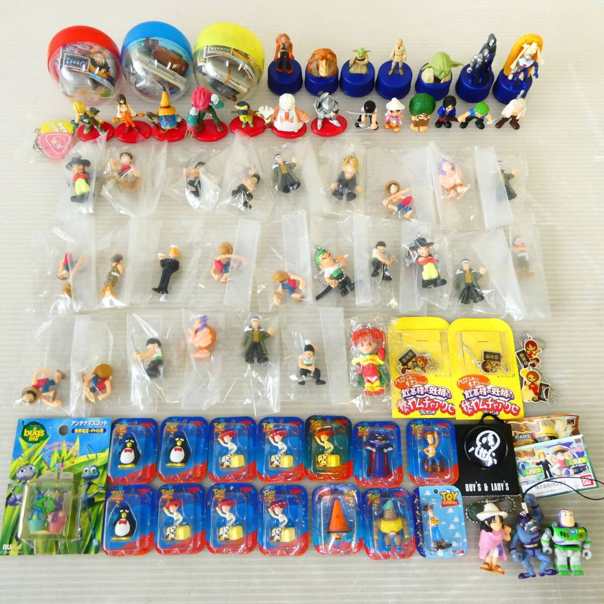 ○A　佐前⑧2　ミニチュアフィギュア 大量まとめ売り ワンピース フルカラーコレクション トイストーリー スターウォーズ ガチャガチャ