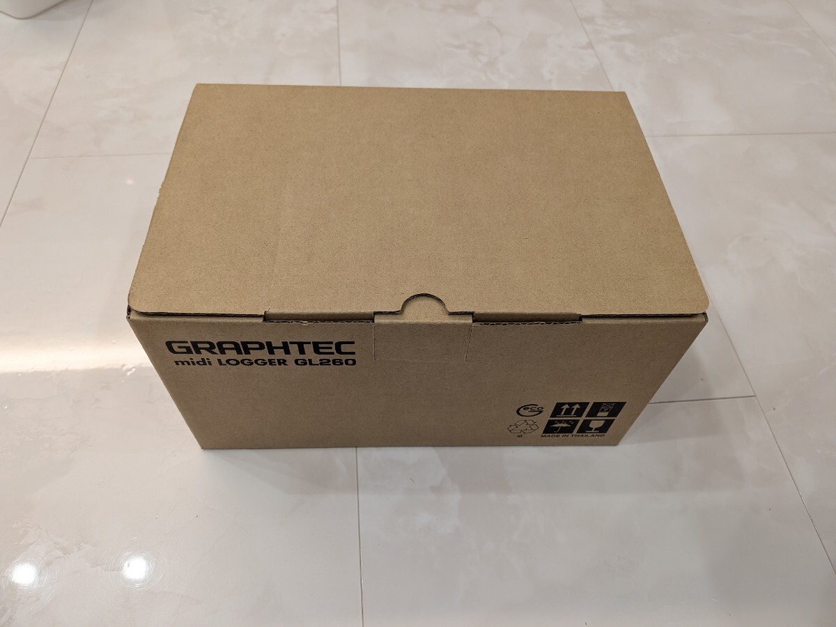 GRAPHTEC midi LOGGER GL260 ハンディデータロガー