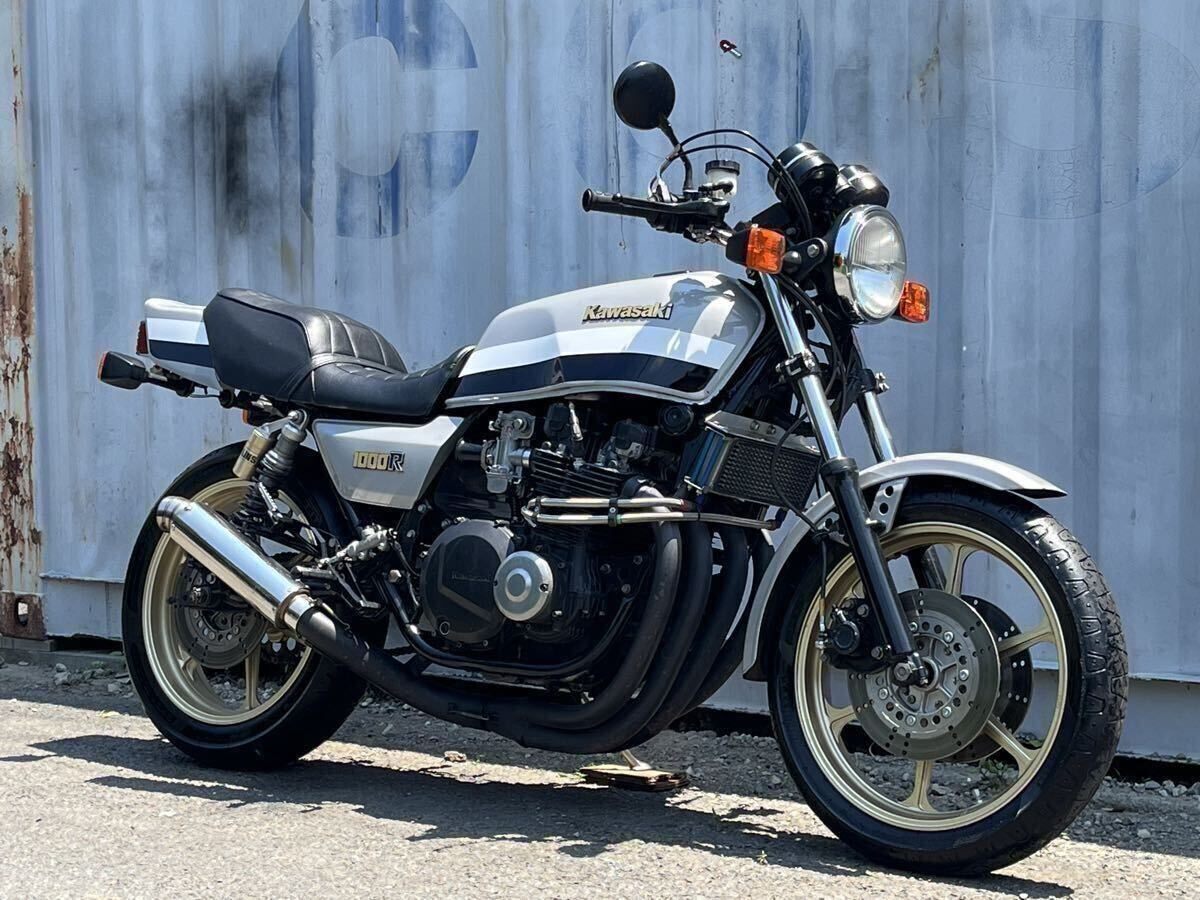 Z1000J KZT00J 実働 程度良好 車検付きR8年9月迄 カスタム車両 全国発送可能 (検 kawasaki KZ Z1 Z2 Z1R GP FX ゲイルスピード CR FCR PAMS