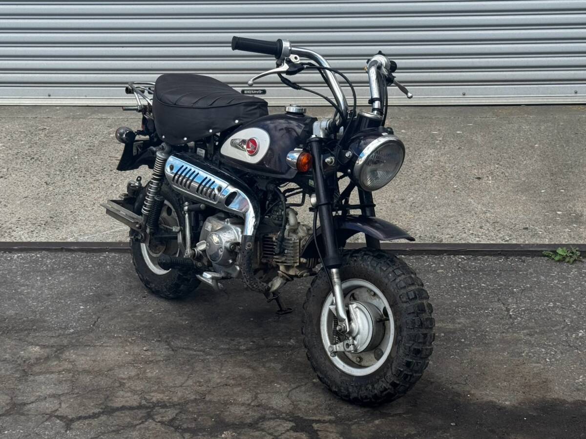 函館発【ホンダ☆バイク】HONDA☆Z50J モンキー キック ４スト 50㏄※直接引取限定 要現車確認