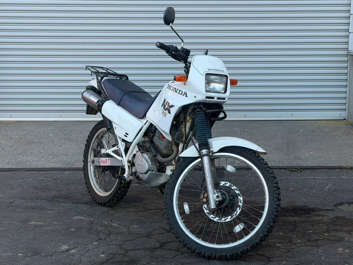 函館発【ホンダ☆バイク】HONDA☆JD09 NX125 セル 4スト 125㏄※直接引取限定 要現車確認 書類無