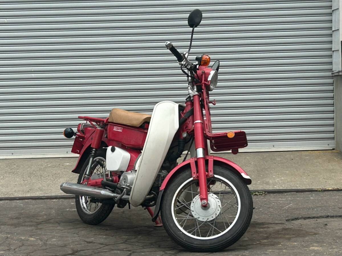 函館発【ホンダ☆バイク】HONDA☆MD70 郵政スーパーカブ70 セル 4スト 70㏄※直接引取限定 要現車確認 書類・カギ無
