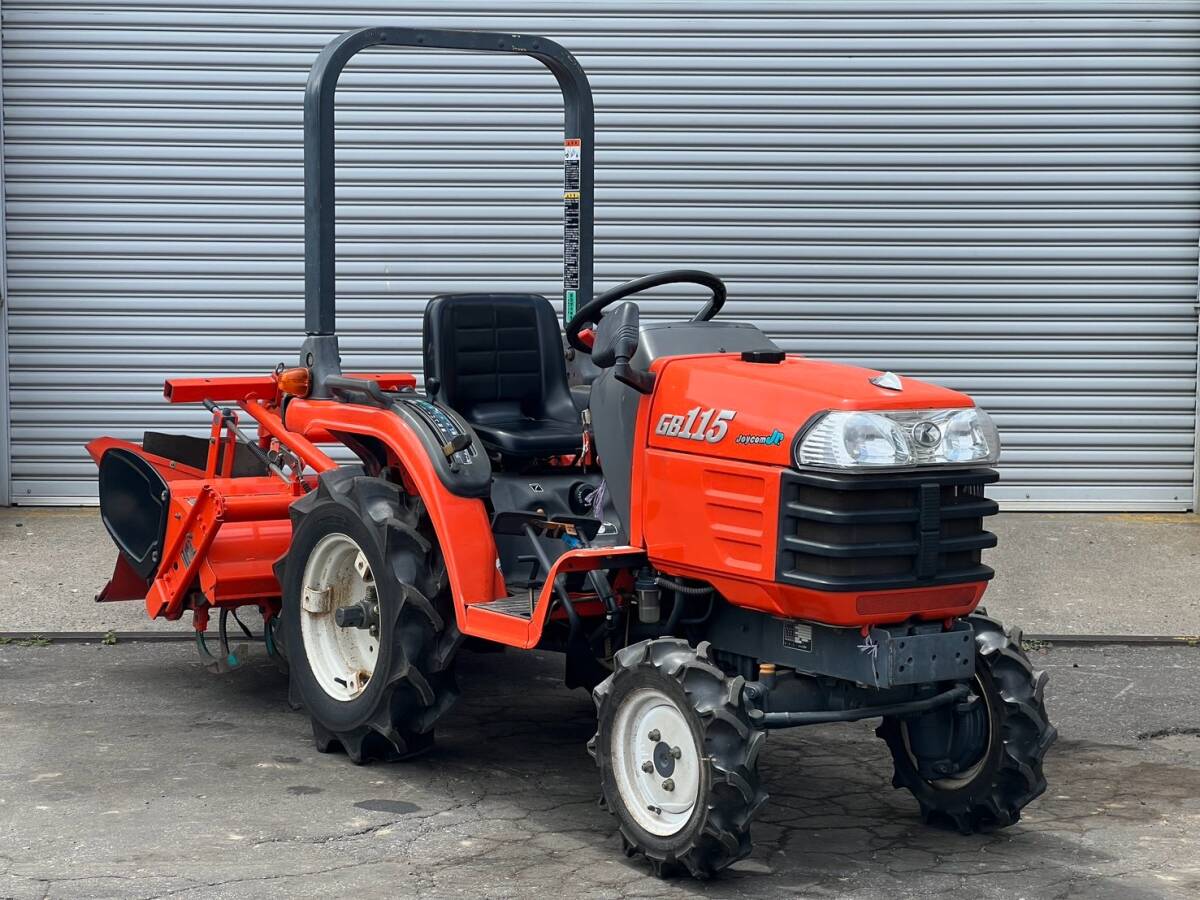 函館発【クボタ☆トラクター】KUBOTA☆グランビア GB115 GB110 10.5馬力 ディーゼル ロータリー 4WD※直接引取りのみ 現状販売