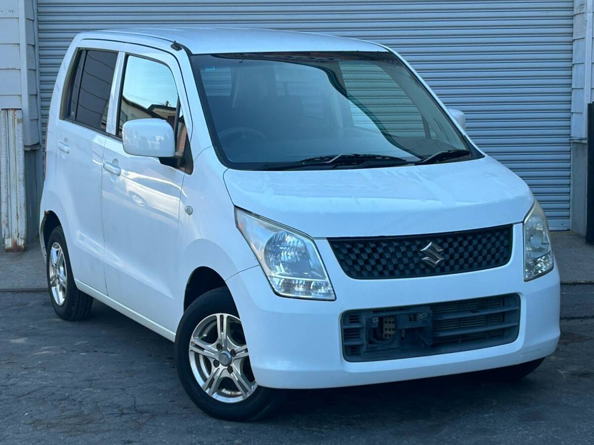 函館発 H24年式 スズキ ワゴンR FX MH23S 片側シートヒータ 4WD 車検令和9年4月6日!!　