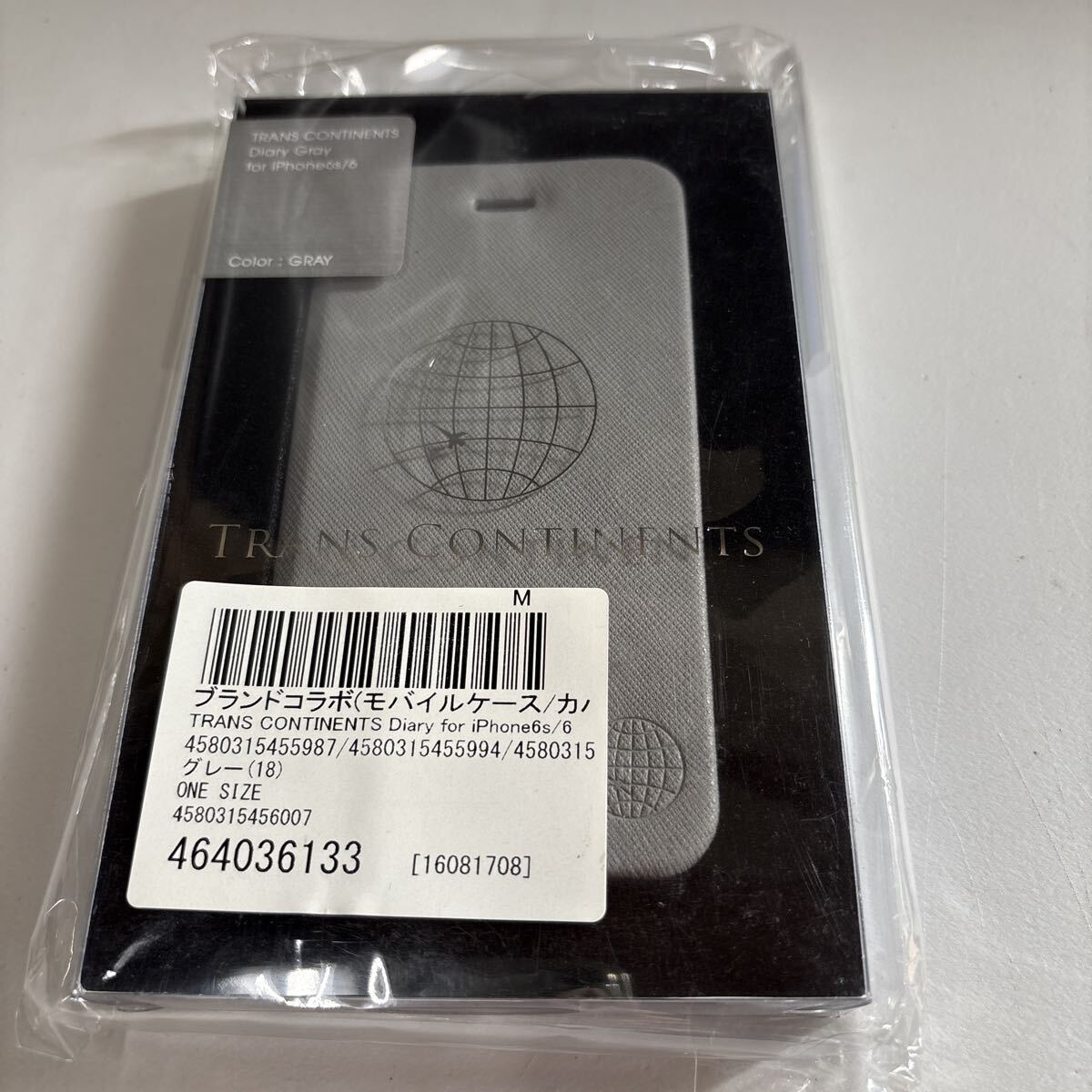 ◎TRANS CONTINENTS◎ UNI-ORH-TRANS-D◎手帳型ケース◎スマホケース◎グレー◎iPhone◎未開封◎中古品◎引取可能◎札幌◎北海道◎
