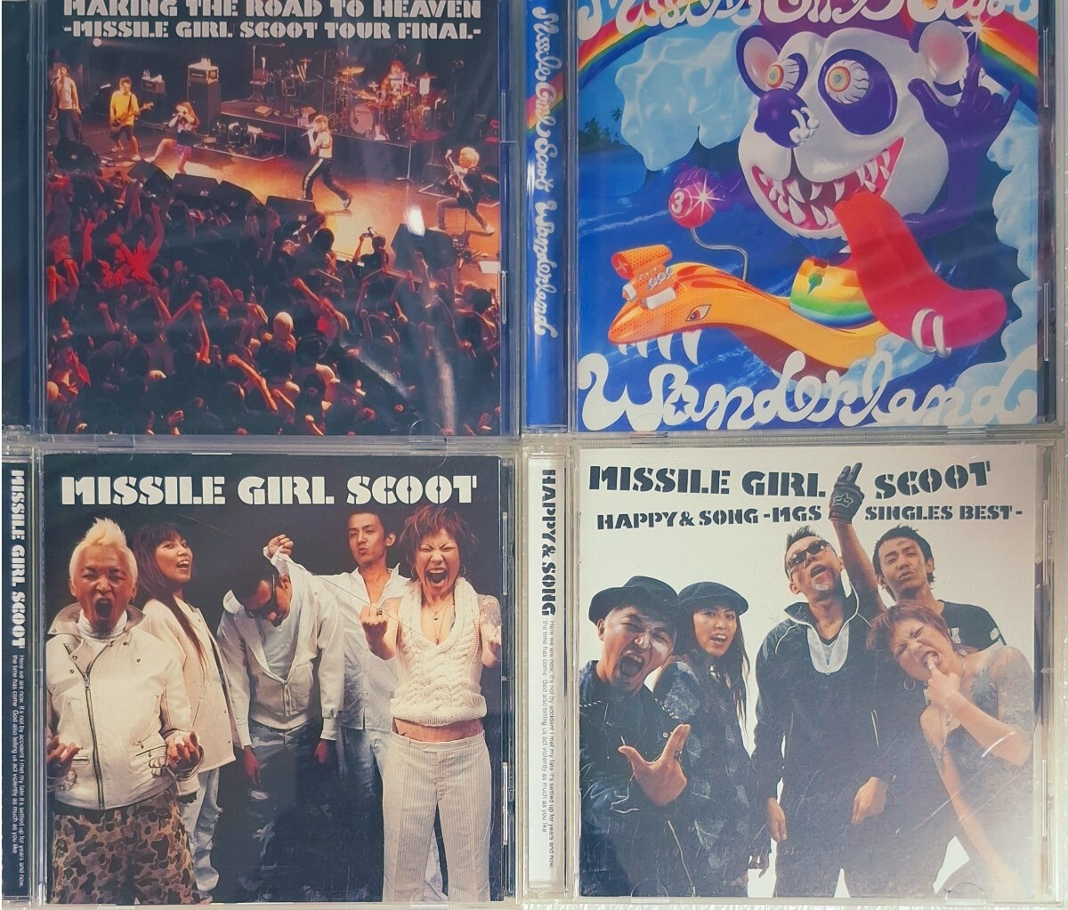 MISSILE GIRL SCOOT CD 4枚セット ミサイルガールスクート