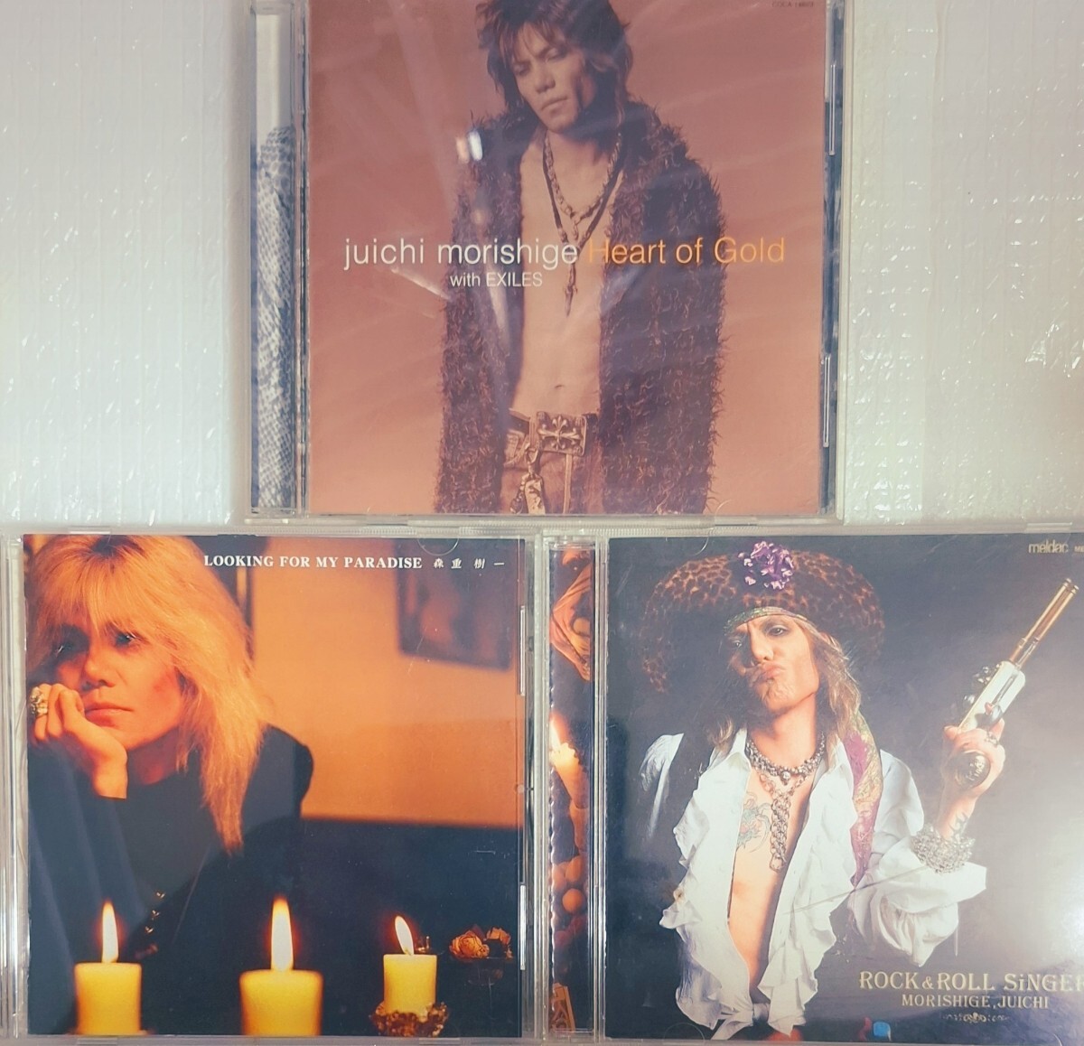 森重樹一 CD 3枚セット Heart of Gold LOOKING FOR MY PARADISE