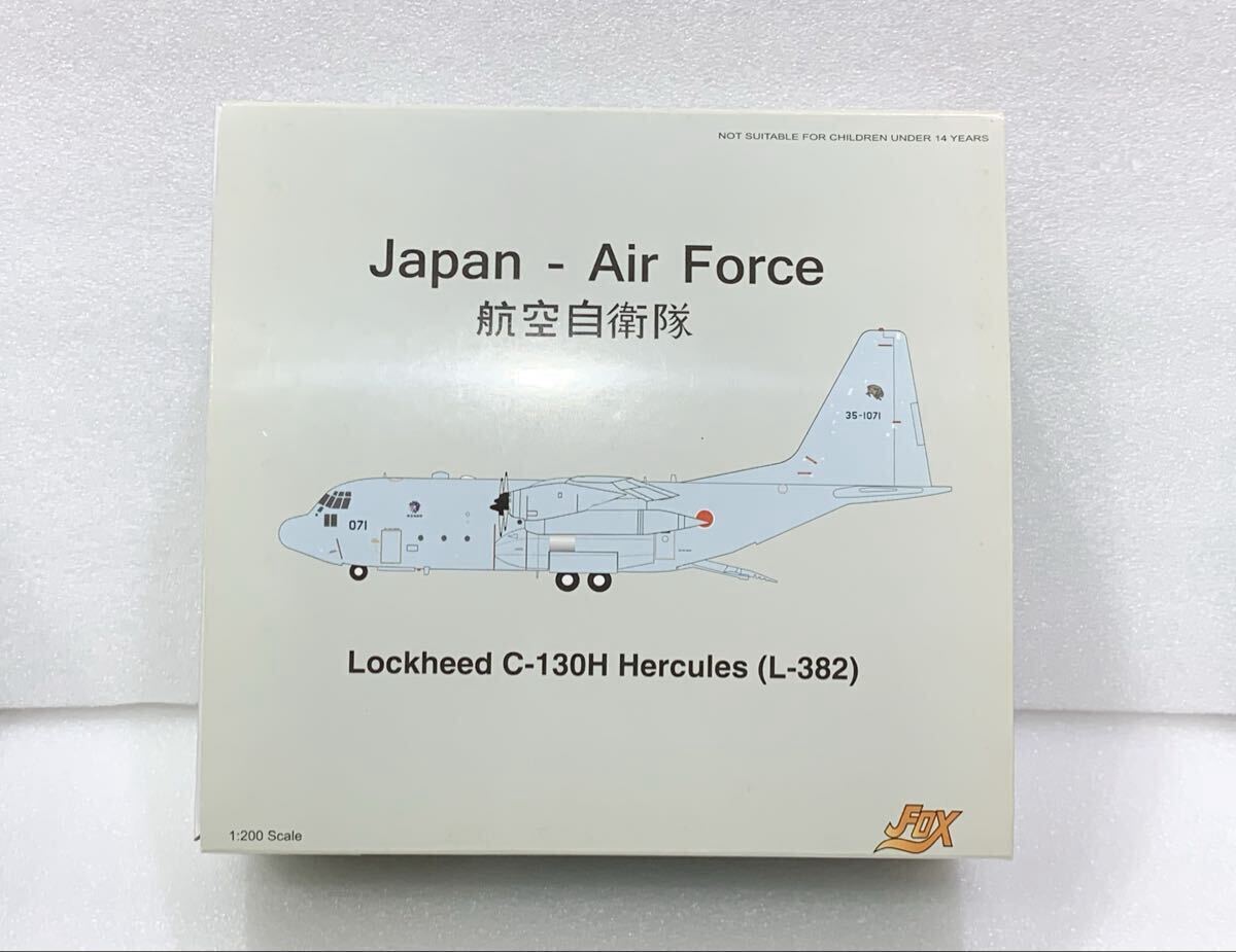 JFox Models 1/200 航空自衛隊　Lockheed C-130H Hercules (L-382) JASDF C130ハーキュリー　新品　未展示品　航空機模型　輸送機