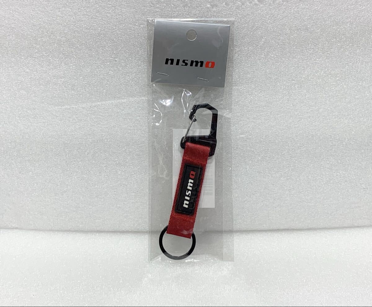 ニスモ　カラビナワッペンキーリング　新品　未開封　日産　NISSAN NISMO KWA10-50TR1 ニスモグッズ　コレクション　キーホルダー　