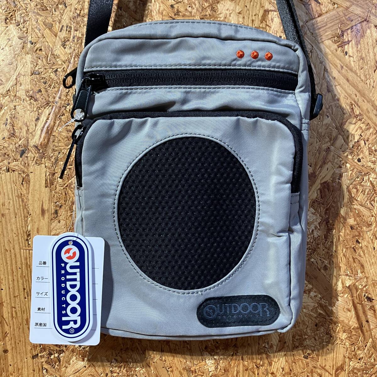 OUTDOOR PRODUCTS FM802 30PARTY RADIO CRAZY ショルダー バッグ グレー コラボ 別注 限定 アウトドア プロダクツ レディクレ