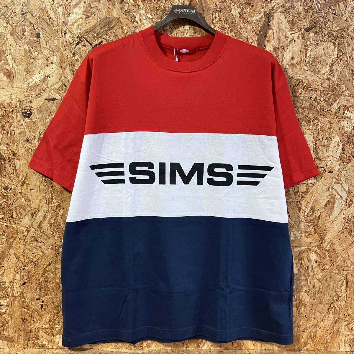 SIMS 半袖 Tシャツ L スノーボード スケボー