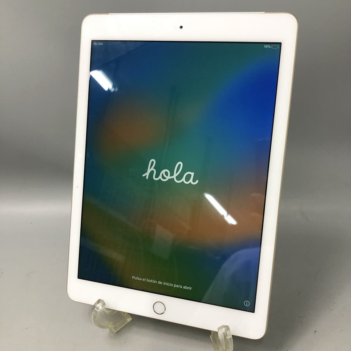 ★G06340 iPad 第5世代 32GB MPG42J/A Wi-Fi+Cellularモデル 動作確認済 判定：〇 IMEI:35580408751879