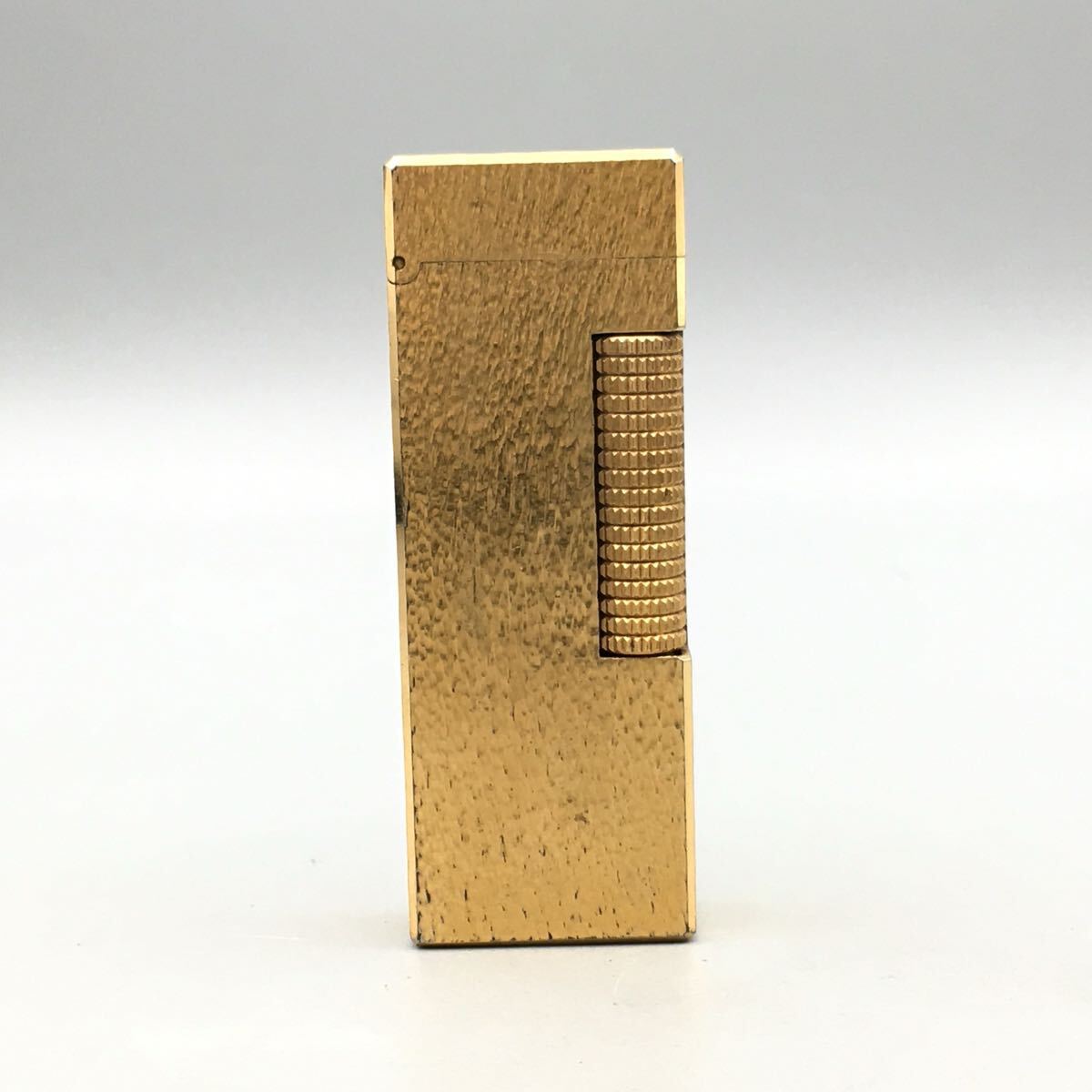 ★G07303 dunhill ダンヒル ガスライター ゴールドカラー 未着火