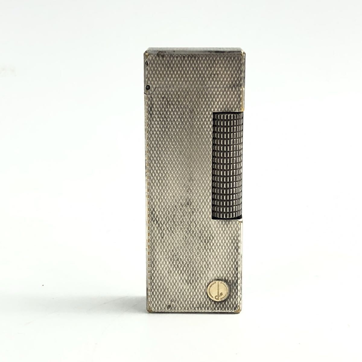 ★G07295 dunhill ダンヒル dロゴ ライター シルバー