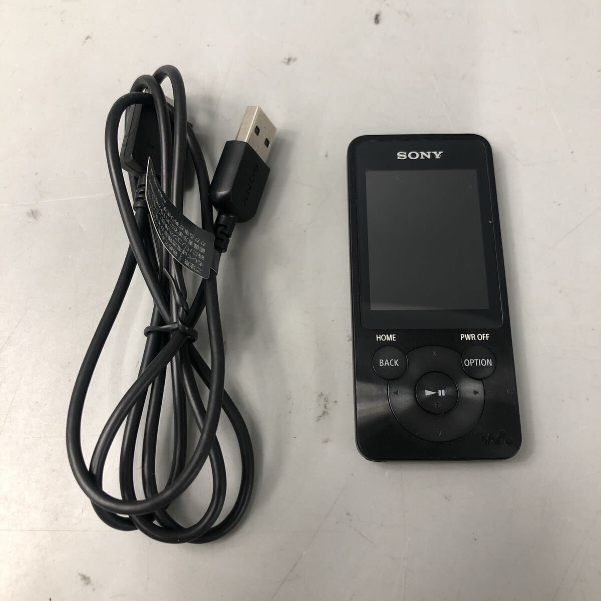 ★G07196 SONY ソニー ウォークマン NW-S13 デジタルオーディオプレイヤー ケーブル付