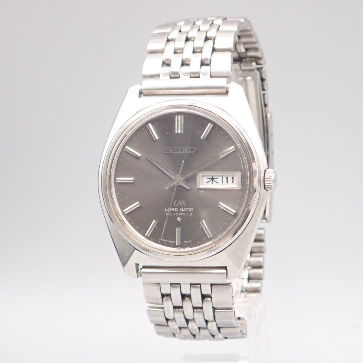 か07152 セイコー SEIKO ロードマチック 23石 5606-7000 LM 自動巻 メンズ 腕時計 稼動