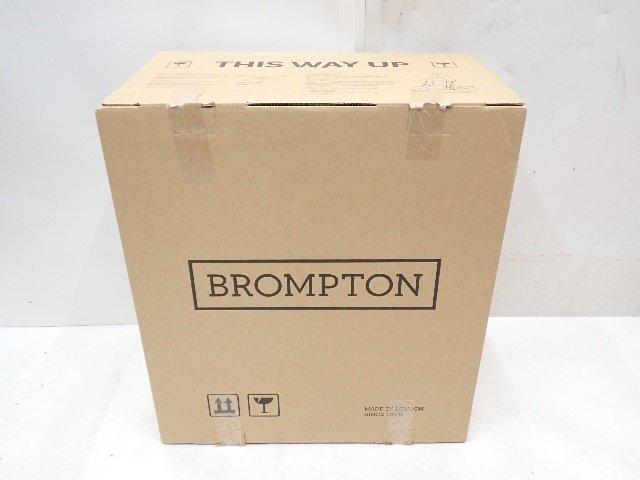 【未開封品】 BROMPTON ブロンプトン P-Line URBAN Low S12L 折り畳み自転車 ブロンズスカイ 元箱付き 配送/来店引取可 ∩ 76978-1