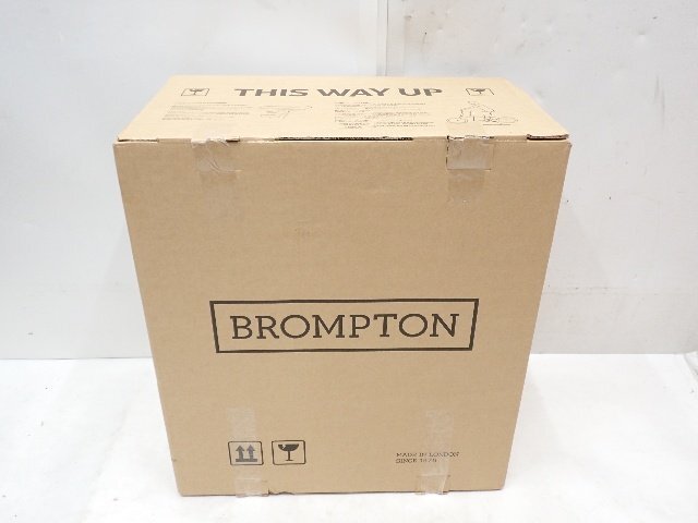 【未開封品】 BROMPTON ブロンプトン P-Line URBAN Low S12L 折り畳み自転車 ルナスカイ 元箱付き 配送/来店引取可 ∩ 76978-3