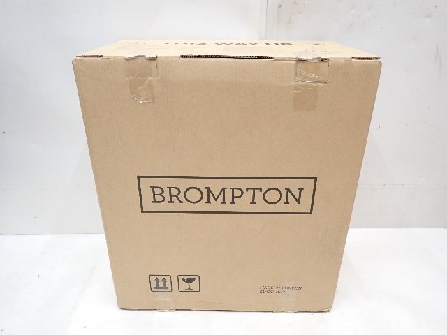 【未開封】 BROMPTON ブロンプトン P-Line URBAN Mid M12L 折り畳み自転車 ミッドナイトブラック 元箱付き 配送/来店引取可 ∩ 76904-2