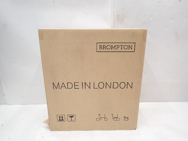 【未開封】 BROMPTON ブロンプトン P-Line URBAN Mid M4L 折り畳み自転車 ボルトブルーラッカー 元箱付き 配送/来店引取可 ∩ 76904-1