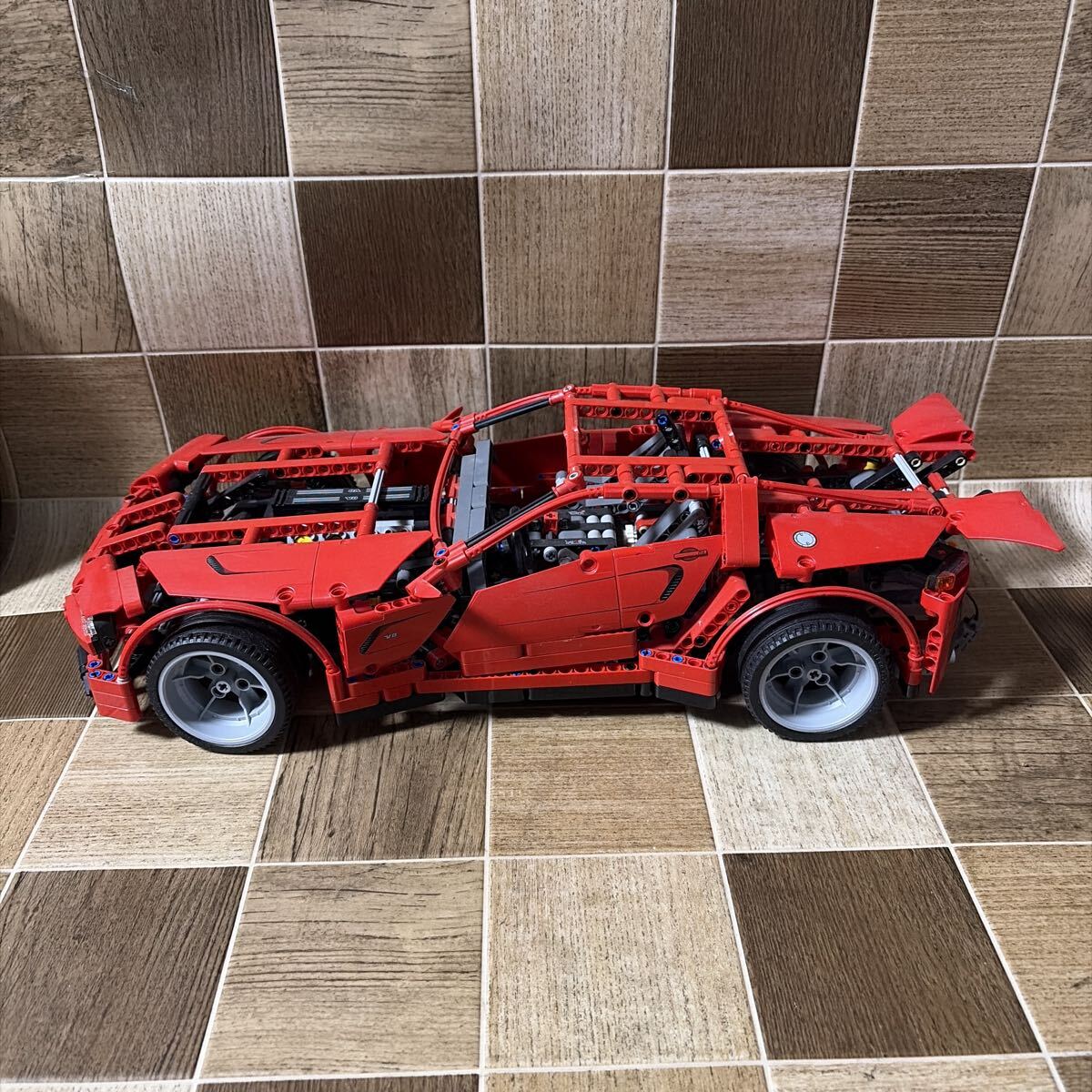 LEGO レゴ テクニック スポーツカー 組立済み ジャンク 中古品