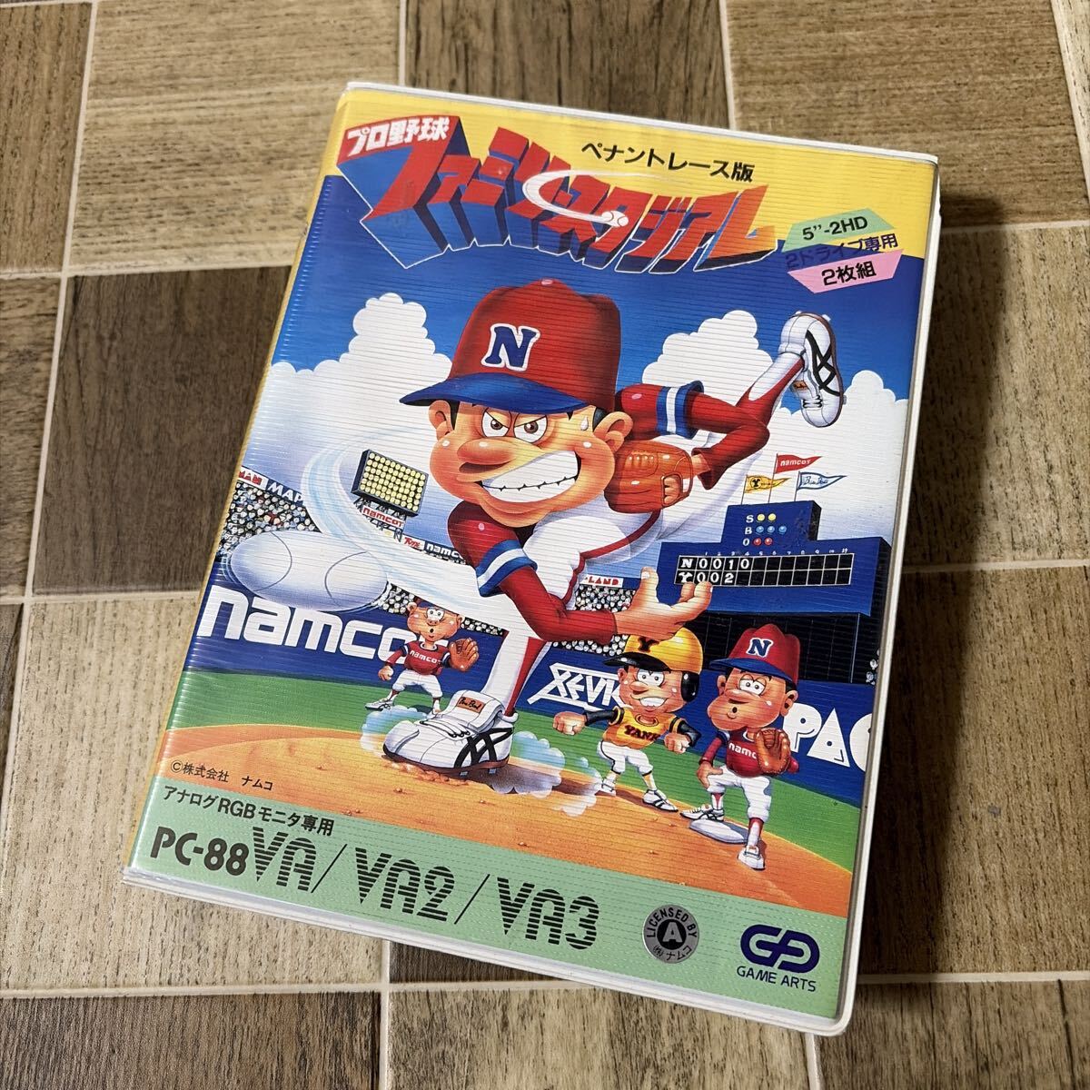 PC-88VAソフト プロ野球ファミリースタジアム ペナントレース版 PCゲーム 中古品