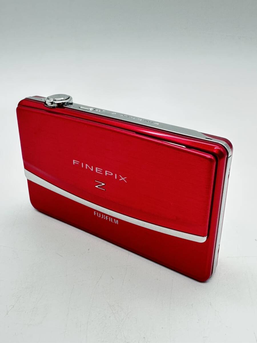 B16483 FUJIFILM 富士フィルム FINEPIX Z90 レッド コンパクトデジタルカメラ コンデジ