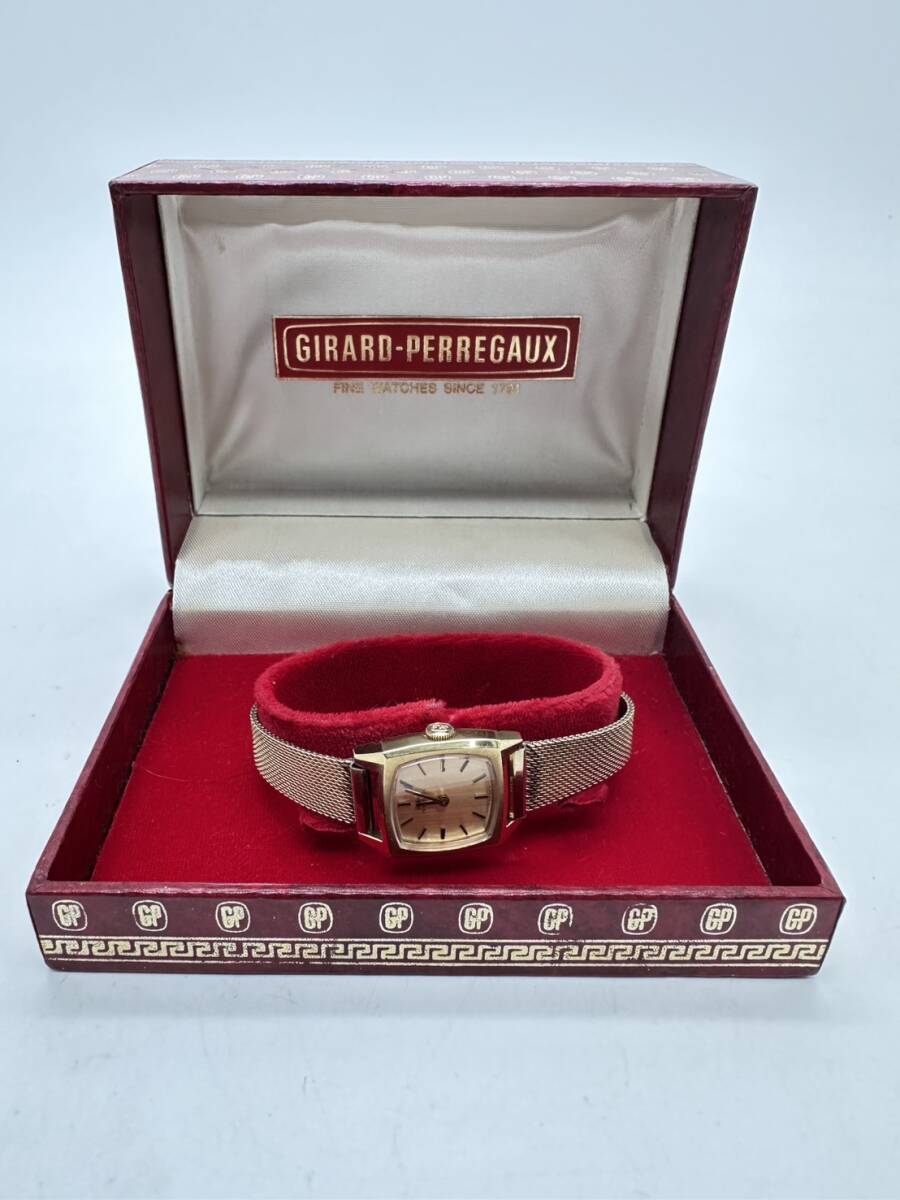 A18419 ジラールペルゴ Girard perregaux 9385MF 手巻き レディース 腕時計