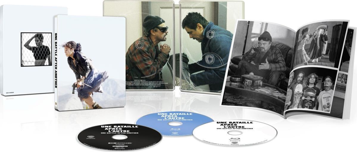 ワン・バトル・アフター・アナザー 4K UHD＋Blu-ray スチールブック 日本語収録 ポール・トーマス・アンダーソン レオナルド・ディカプリオ