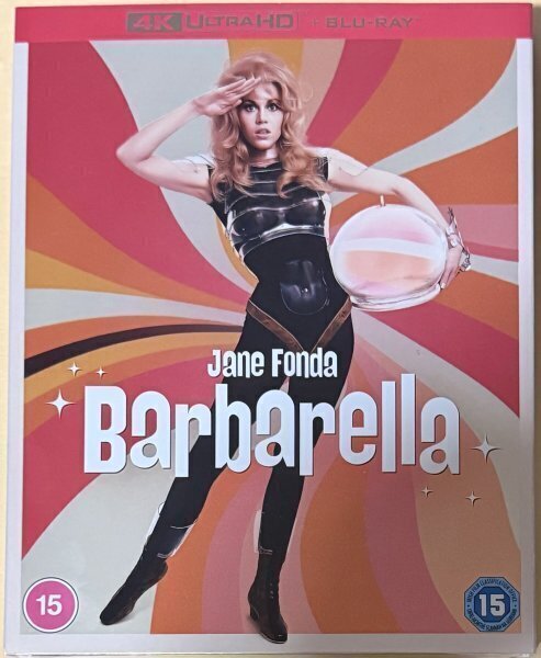 Barbarella (4K ULTRA HD&ブルーレイセット) (2枚組) バーバレラ ロジェ・ヴァディム ジェーン・フォンダ アニタ・パレンバーグ