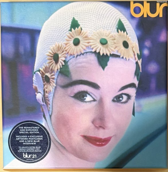 ブラー レジャー Blur Leisure 21st Anniversary Remastered Expanded Special edition 2CD ARTWORK 4 POSTCARDS