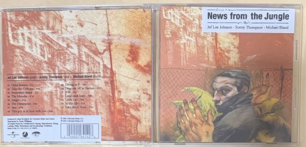 Jef Lee Johnson Sonny Thompson Michael Bland News From The Jungle Funk Metal Avantgarde Prince The New Power Generation