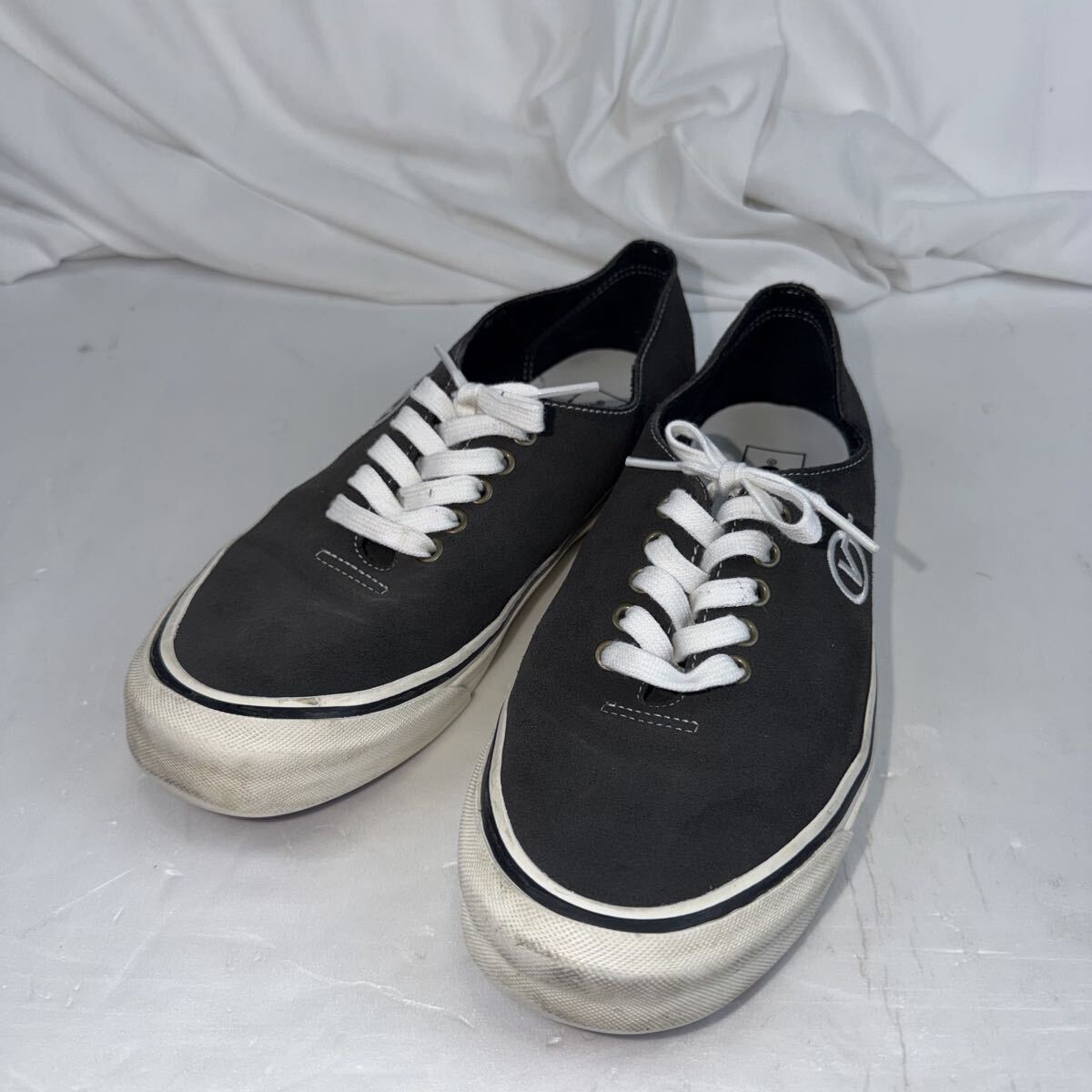 希少 VANS Anaheim Factory AUTHENTIC ONE PIECE DX ヴァンズ バンズ アナハイム オーセンティック ワンピース スニーカー グレー 28cm