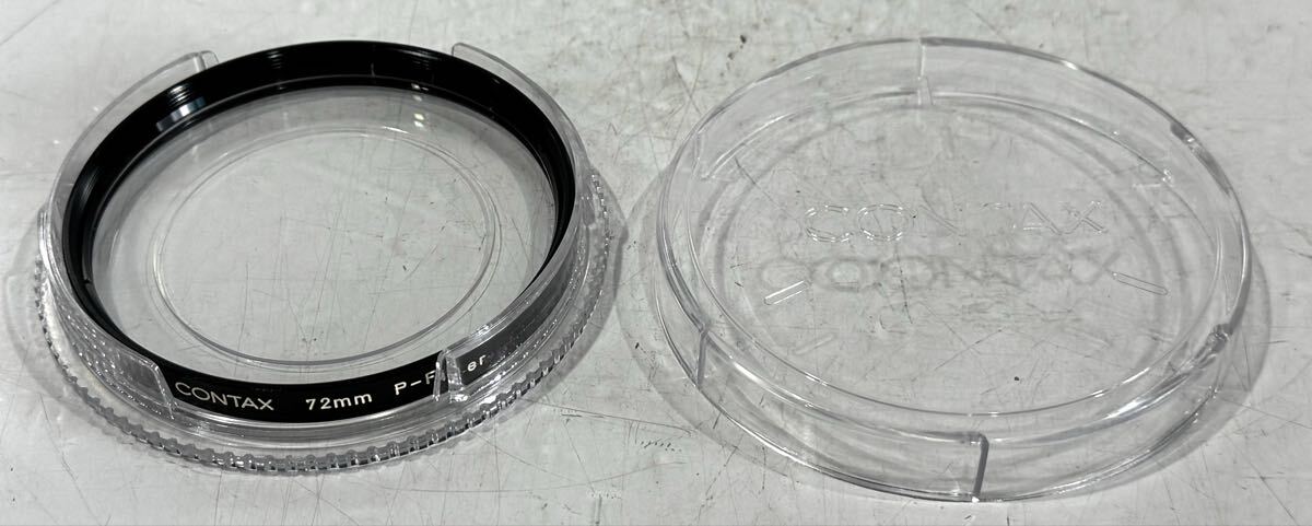 260818D☆ CONTAX 72mm P-Filter レンズフィルター ケース付 ♪配送方法＝おてがる配送ネコポス♪